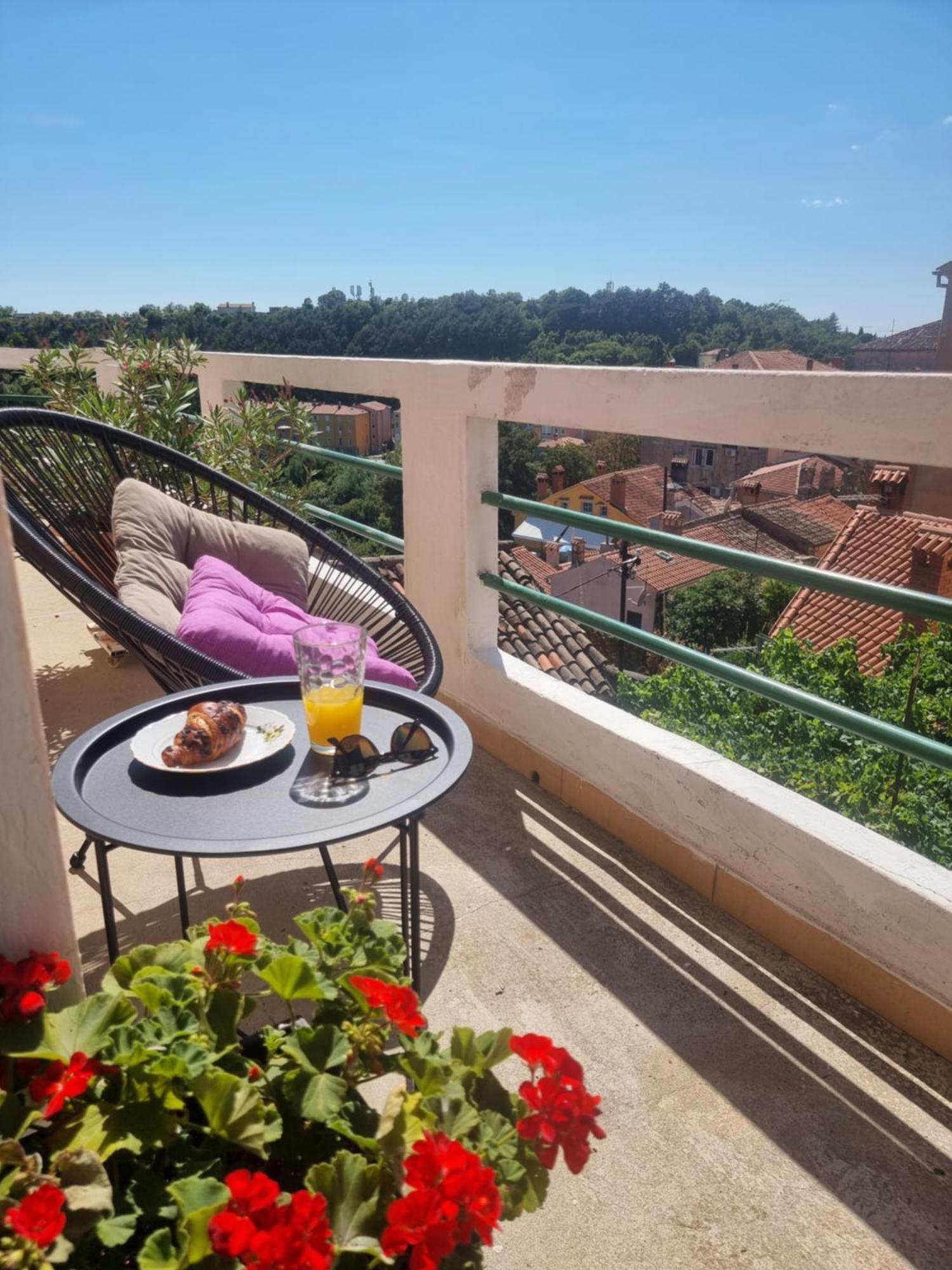 Apartment Branko With Terrace, Old Town Labin ラビン エクステリア 写真